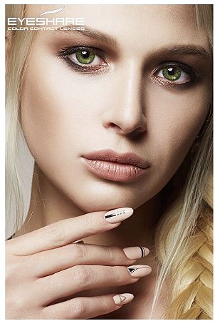 lentes de contato colorida verde escuro - Alestoreofc moda e tendencia  alongamento de cabelo, lente de contato, acessórios, roupas e acessorios.