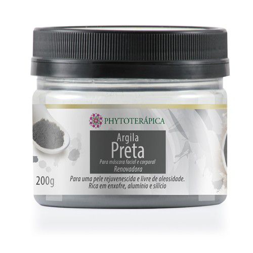 Argila Preta - Phytoterápica - 200g