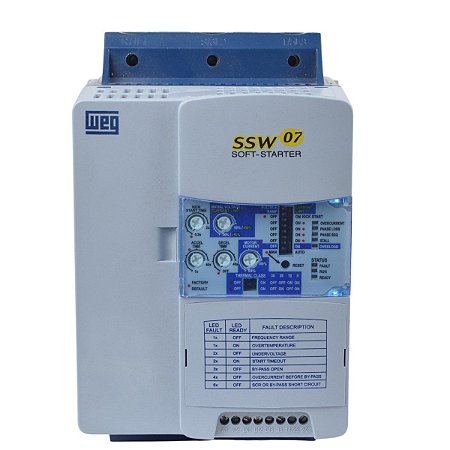 Softstarter Weg SSW07 17A 6CV / 220V 12,5CV / 380V - Dka Automação  Industrial Ltda