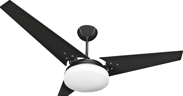 Ventilador De Teto Jurere Ventex Preto - 220V