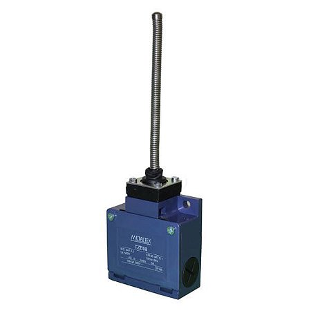 Chave Fim de Curso CX Larga Metal Haste Flexivel  1NA+1NF TZE08