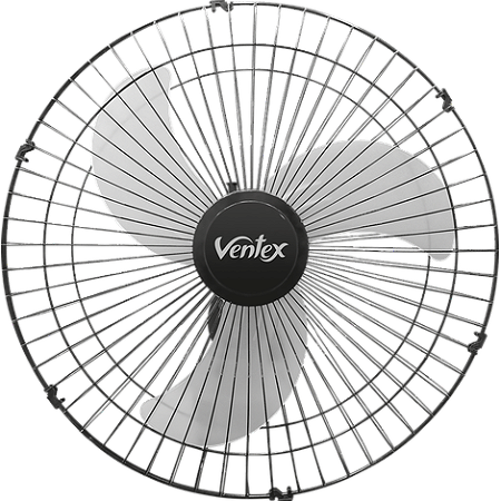 Ventilador Parede 60cm PT Bivolt - Ventex