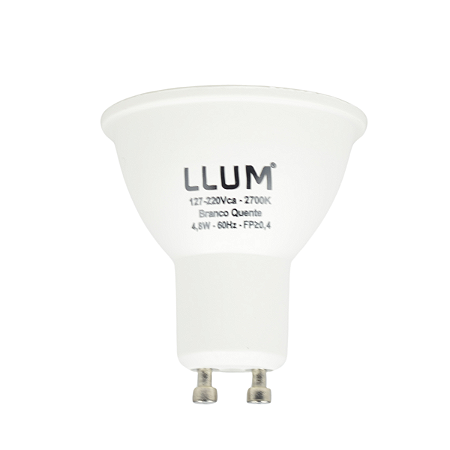 Lampada Dicroica Led GU10 4,8W BQ 3000K BIV