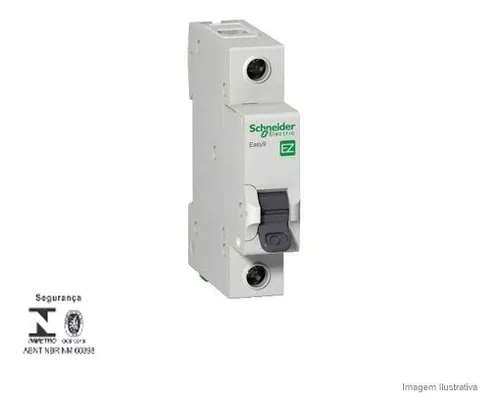Disjuntor Monopolar EASY9 6A 3ka Schneider