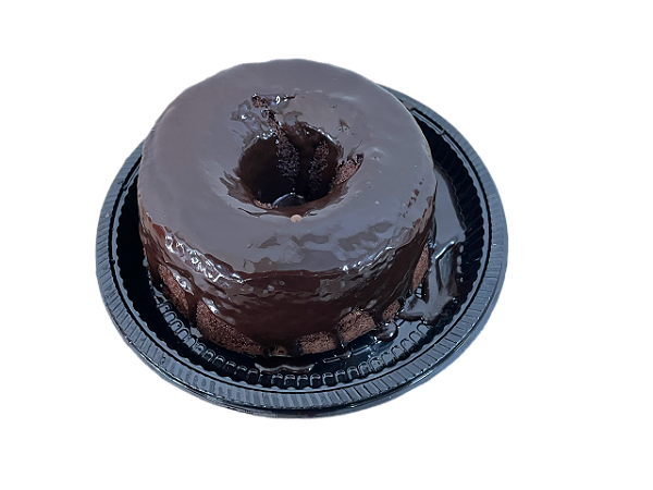 Bolo de chocolate com cobertura - 500g