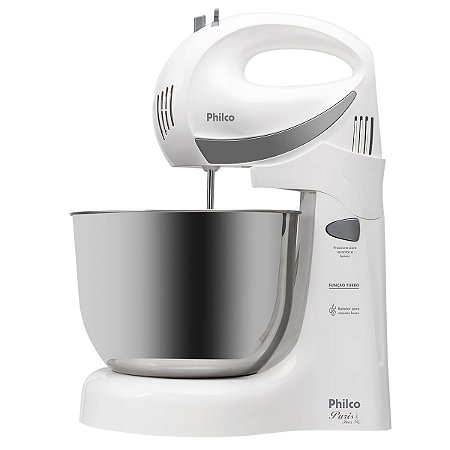 Batedeira Paris Inox Branca 350W 220V Philco