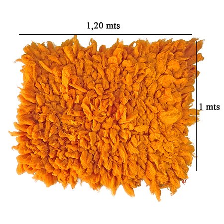 Coxinilho De Lã Pelego Laranjada Grande