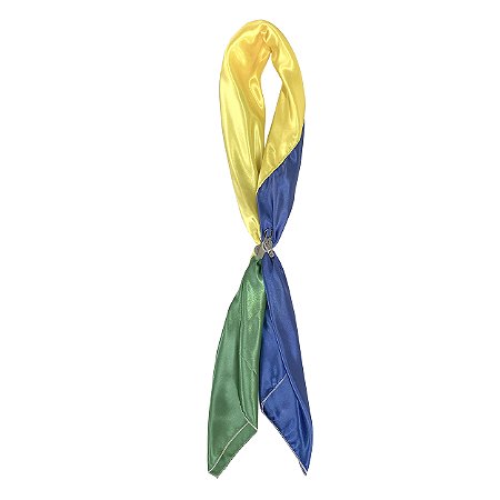 Lenço Verde, Amarelo e Azul Muladeiro