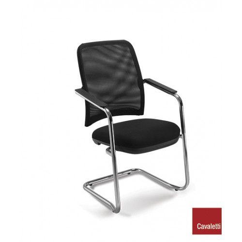 Cadeira Fixa de Aproximação NewNet 16006 S - Base Cromada - Cavaletti