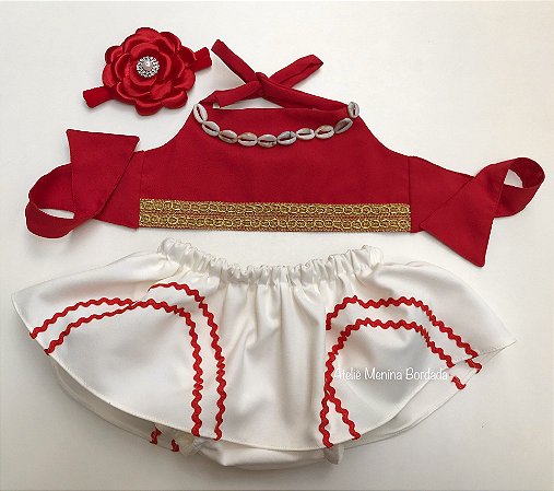 Conjunto Moana Baby RN a 2 anos