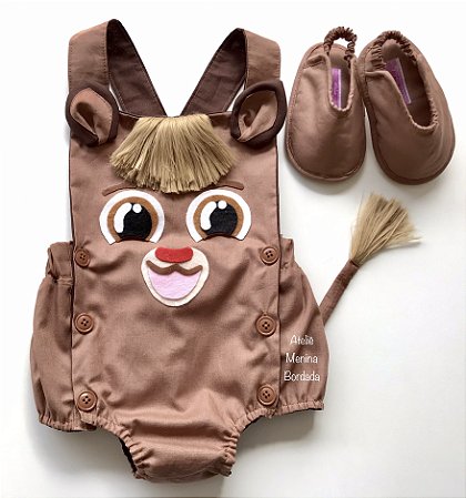 Conjunto Romper Rick Bolofofos RN a 1 ano