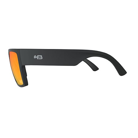 OCULOS HB NARRABEEN MATTE BLACK RED CHROME