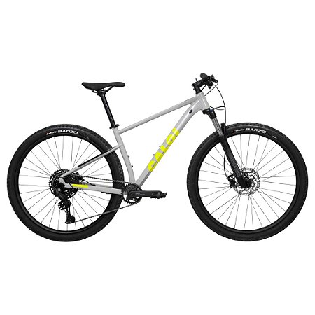 BICICLETA CALOI EXPLORER  EXPERT SL CINZA/VERDE TAM 17