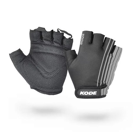LUVA KODE RIDER PRETO/PRATA