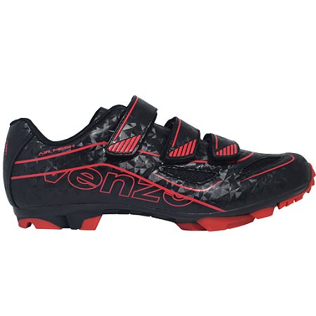 SAPATILHA MTB VSX EVO EUR VENZO PTO/VMO