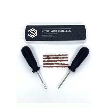 KIT DE REPARO TUBELESS PARA PNEU DE BICICLETA - SESSION
