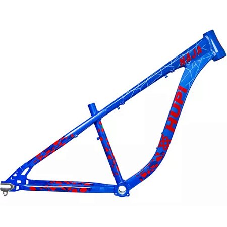 QUADRO HUPI NAJA V9 AZUL/VERMELHO GANCHEIRA HORIZONTAL - HUPI BIKES