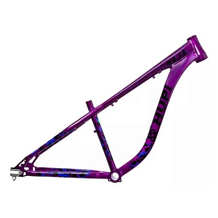 QUADRO HUPI NAJA V9 ROXO/PRETO GANCHEIRA HORIZONTAL - HUPI BIKES
