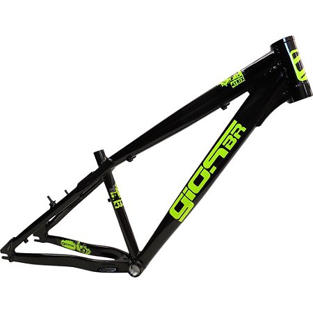 QUADRO GIOSBR 4TRIX PRETO BRILHANTE -AMARELO NEON/CINZA