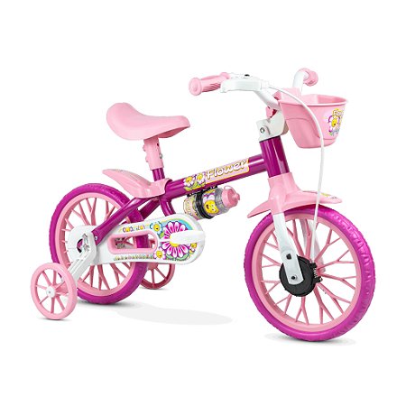 BICICLETA ARO 12 FLOWER 11 NATHOR