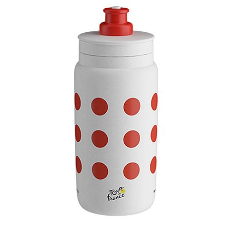 GARRAFA PLASTICO FLY 550ML BOLINHAS VERMELHAS
