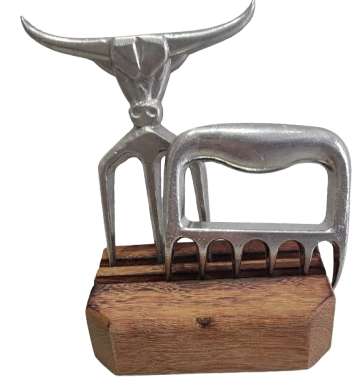 Kit Garra de Urso & Tridente com base Personalizado