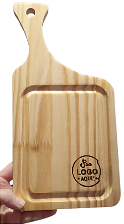 Petisqueira Kit 5 Tábua de Hamburguer Personalizada