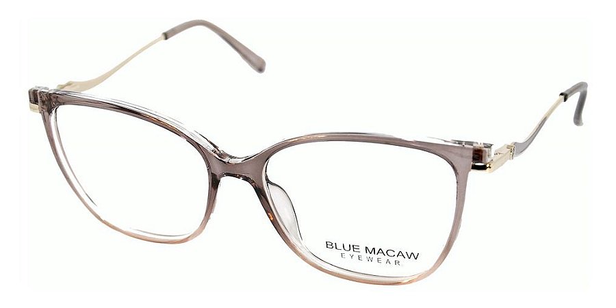 Óculos Armação Blue Macaw Fd633112 C5 Translucido Feminino