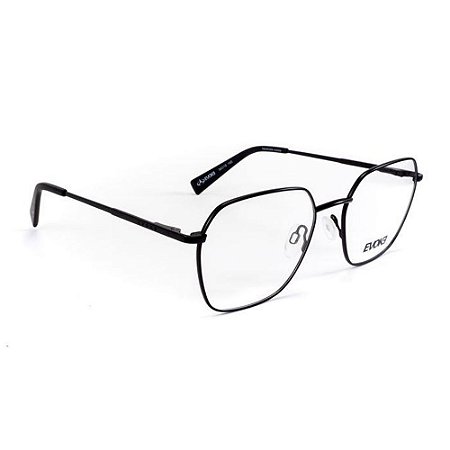 Óculos Armação Evoke For You DX144 09A Metal Preto Fosco