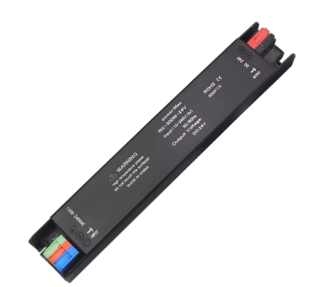 Fonte Slim PLUG PLAY 240W 20A 12v SEMI-Blindada IP50 200X35X24mm Metálica Alimentação 110v 220v P/ Cftv LEDs Com Borne de Pressão