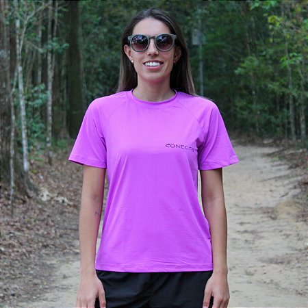 Camiseta Feminina- Violeta