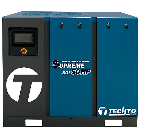 Compressor de Parafuso 50hp 10bar – Techto Supreme SDI 50HP