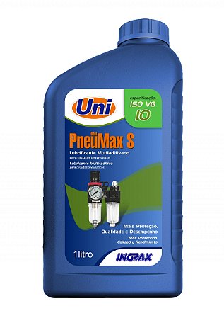 Óleo lubrificante multi aditivado - Unix Pneumax S Iso VG 10 1L