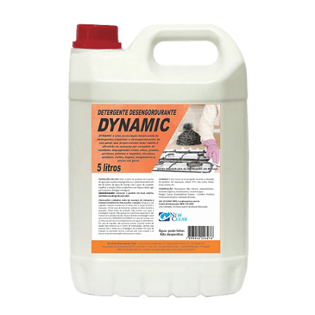 Desengraxante Concentrado Dynamic New Clear 5 Litros