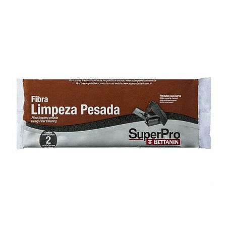 Fibra de Limpeza Pesada Pacote C/2 Unidades Bettanin