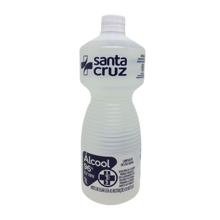 Álcool Líquido 92° 1 Litro Santa Cruz