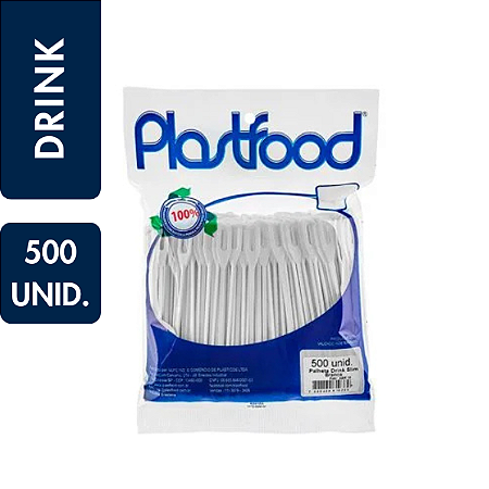 Mexedor Drink 11cm Pacote C/500 Unidades