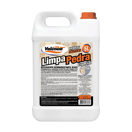 Limpa Pedra Valência 5 Litros