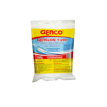 Cloro Tablete 200G Genclor