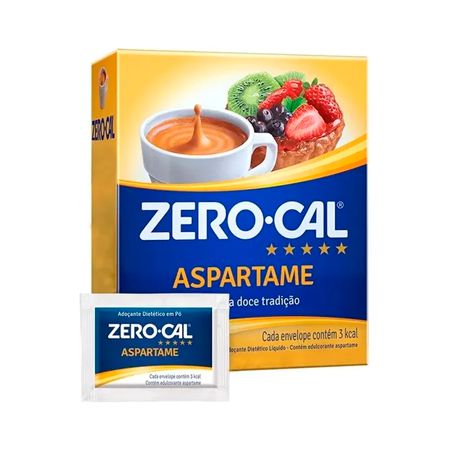 Adoçante Sachê Zero Cal Aspartame C/50 Unidades