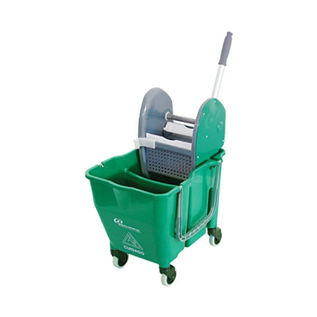 Carrinho Balde Doblô Espremedor Bralimpia 30 Litros Verde