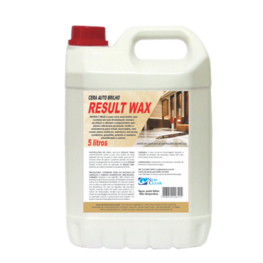 Cera New Clear Result Wax Incolor 5 Litros