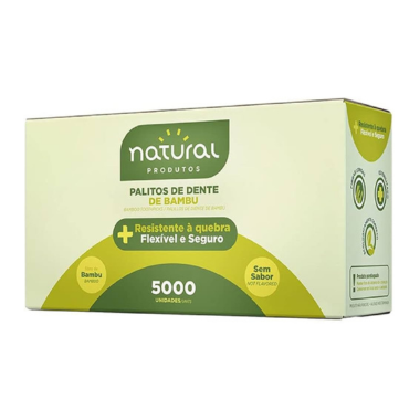 Palito de Dente Caixa com 5.000 unidades