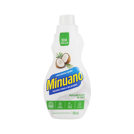 Lava Roupas 500ml Minuano Coco