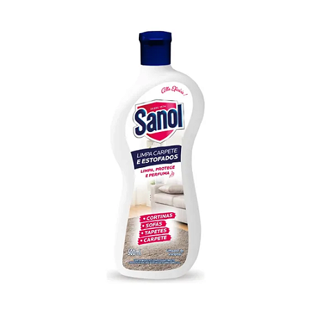 Limpa Carpetes e Estofados e Tira Manchas Sanol 500ml