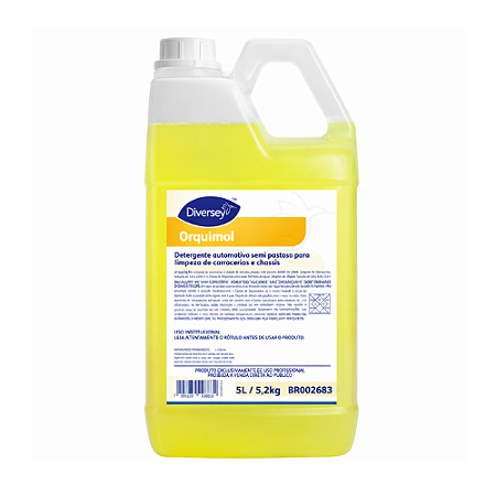 Detergente Orquimol 5 Litros Diversey