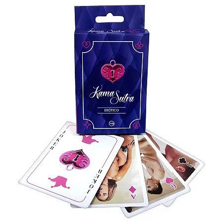 Baralho Kama Sutra Super Erótico 54 Cartas