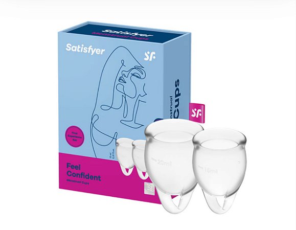 Kit Coletor Menstrual Feel Confident