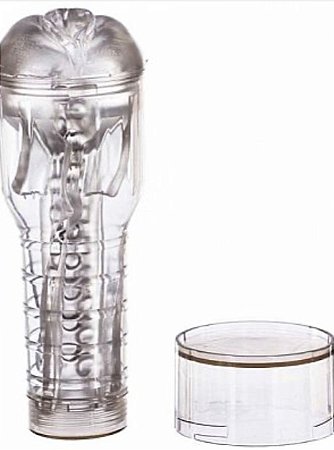 Masturbador Masculino Formato Lanterna Transparente