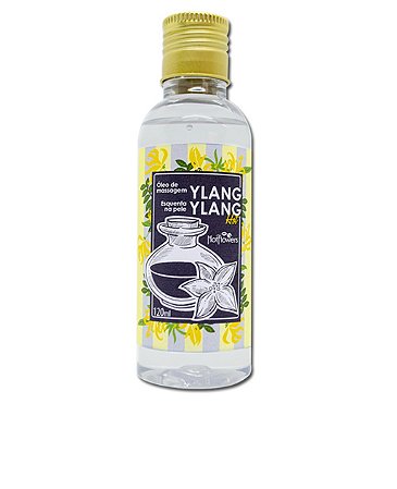 Óleo de Massagem Corporal Ylang Ylang Hot 120 ml